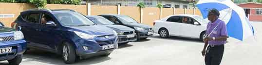 Car park ushers