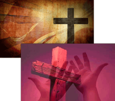 Hands on cross