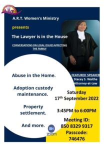 ARt Women presents: The lawyer is in the house