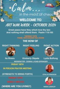 ART Women's Ministry Week. October 2024