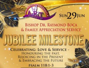 Pastor and Family Appreciation Service